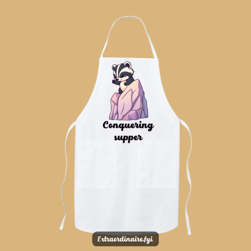 Funny Badger Mountain Apron: Cook Up Adventures with This Hilarious Kitchen Gear