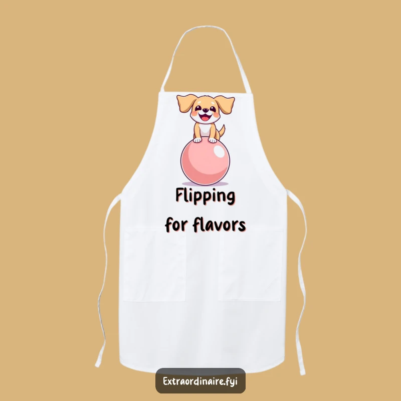 Funny Dog Apron: Balanced Baker, Floppy Ears Fun, Kitchen Funny Gift