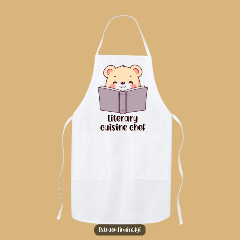 Funny Chef Bear Apron: Cook Up Laughs with This Hilarious Kitchen Design