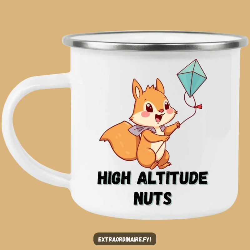 Funny Squirrel Camping Mug: Outdoor Adventure - Adventure Gift