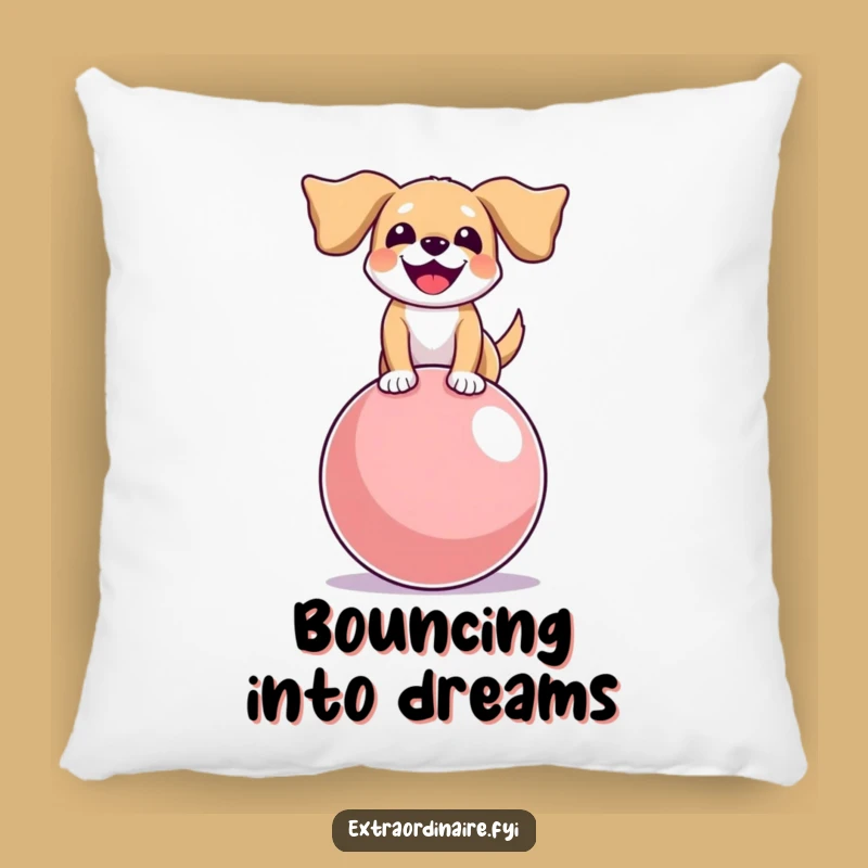 Funny Dog Pillow: Cozy Balance, Floppy Ears Comfort, Perfect Funny Gift