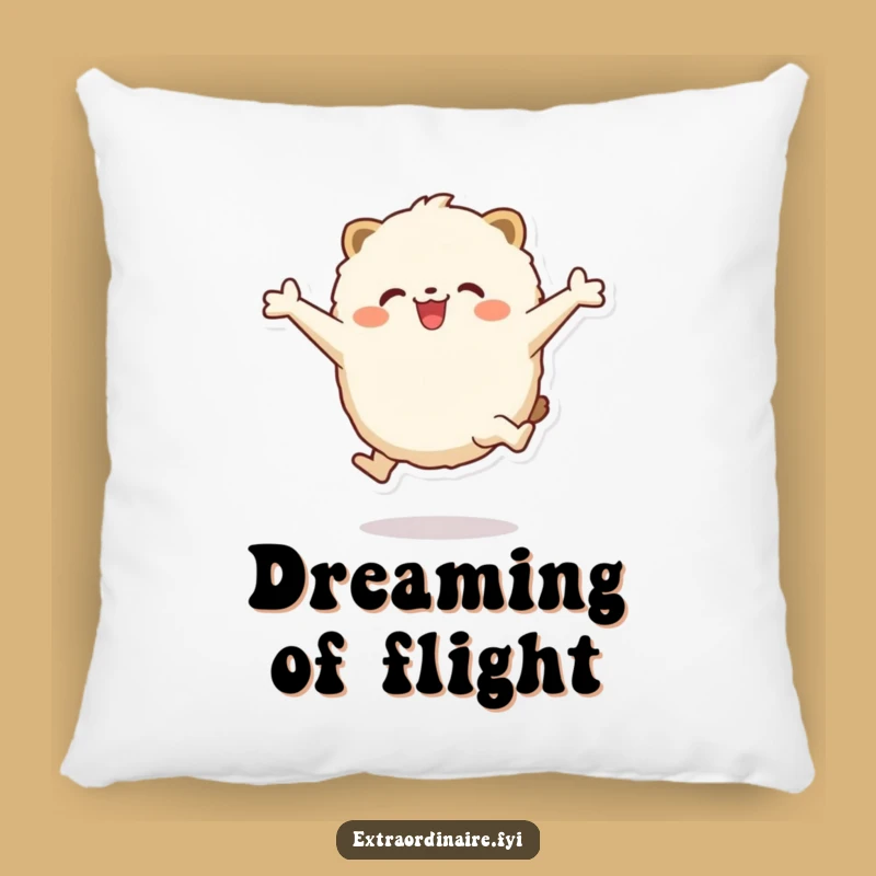 Funny Fluffy Animal Pillow: Comfy Cushion with a Leap of Joy Funny Gift