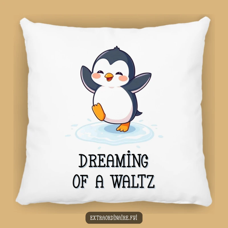Funny Penguin Dance Pillow: Cozy Comfort with Hilarious Moves