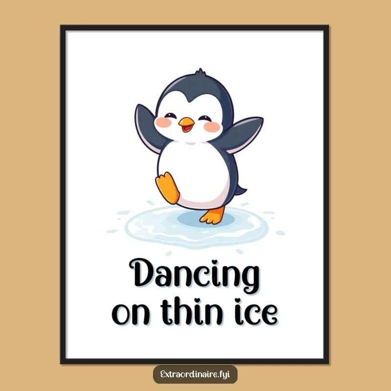 Funny Penguin Dance Digital Art: Hilarious Moves for Instant Joy