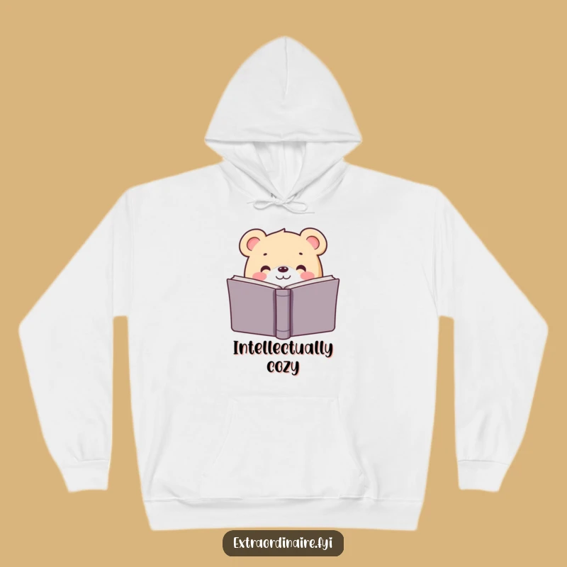 Funny Cozy Bear Hoodie: Stay Warm with This Hilarious Bookish Design