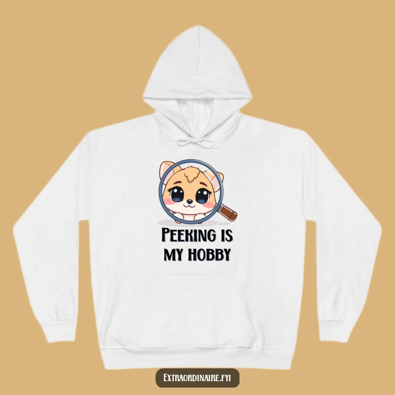 Funny Curious Animal Hoodie: Cozy Comfort for the Inquisitive Funny Gift