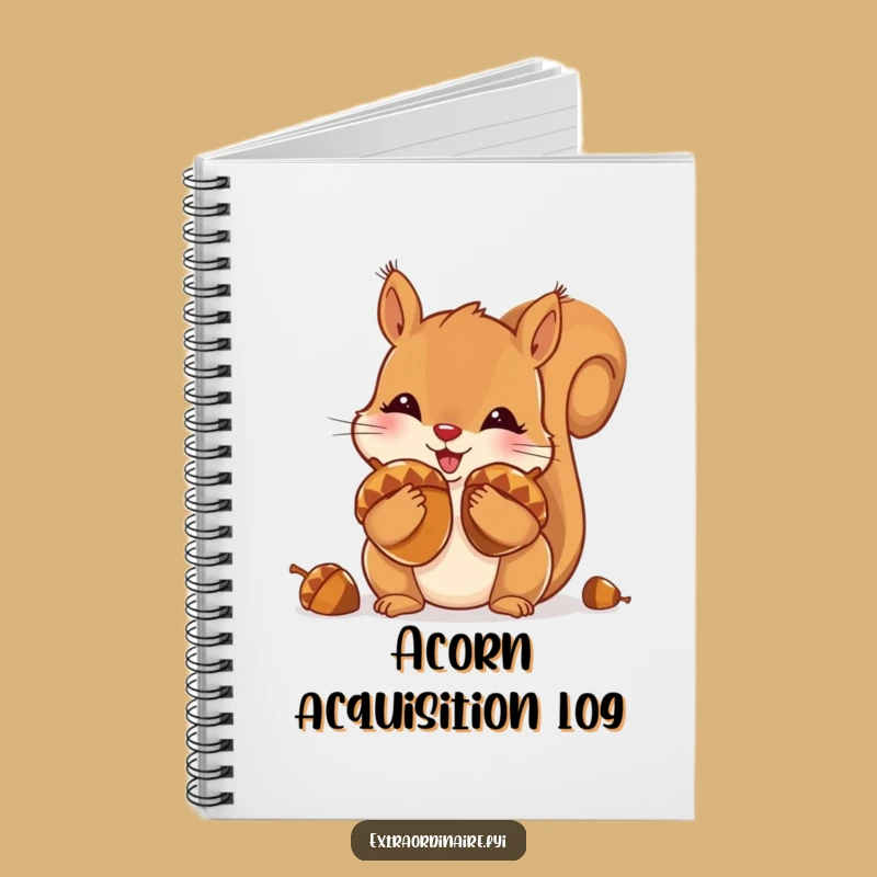 Funny Squirrel Notebook: Acorn Planner, Cheeky Notes, Perfect Funny Gift