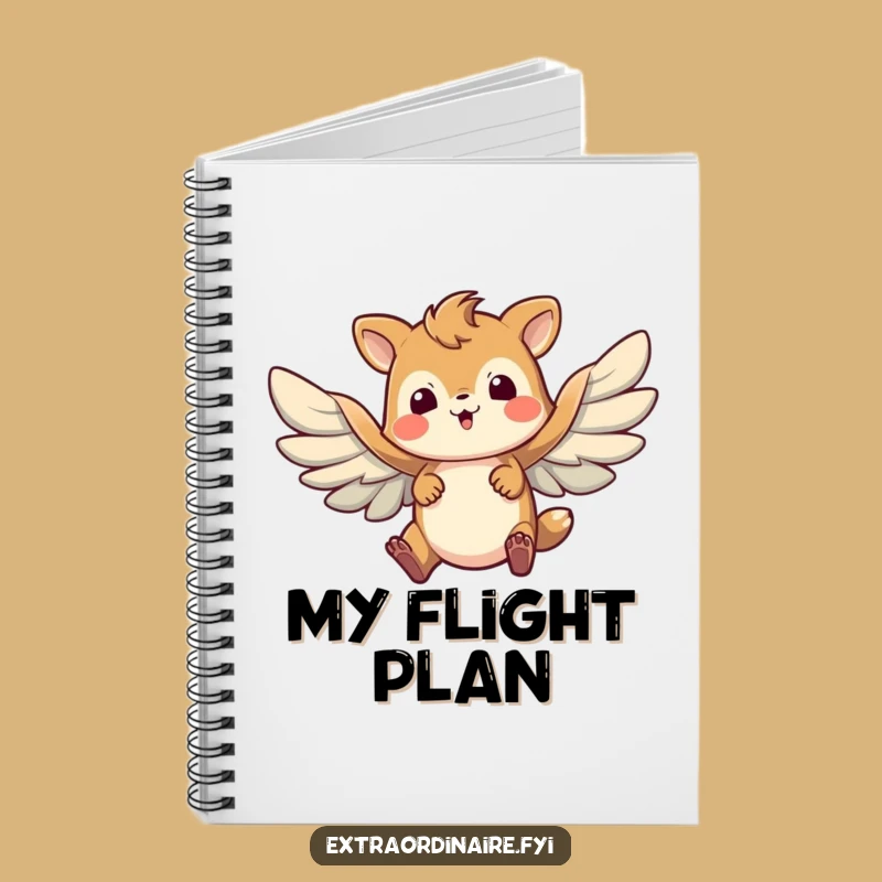 Funny Brave Animal Notebook - Determined Journal for Ambitious Goals