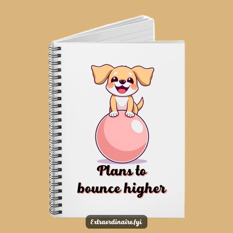Funny Dog Notebook: Balanced Thoughts Floppy Ears, Perfect Funny Gift