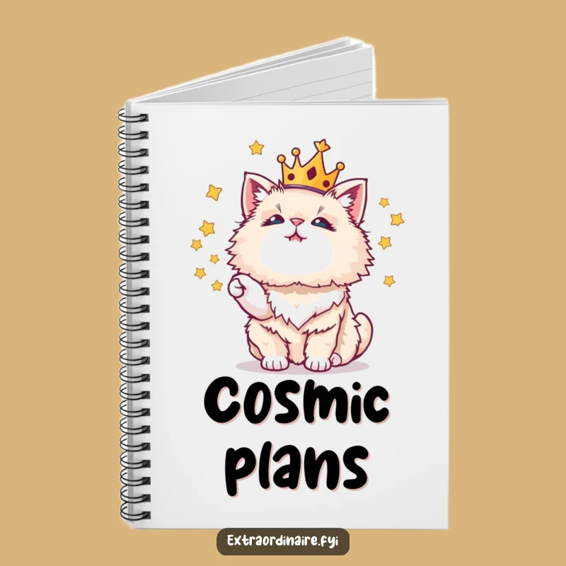 Funny Juggling Cat Notebook, A Journal for Whimsical Ideas