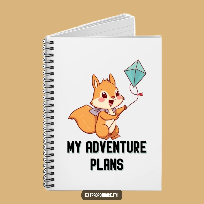 Funny Squirrel Notebook: Jot Down Adventure Plans - A Hilarious Gift
