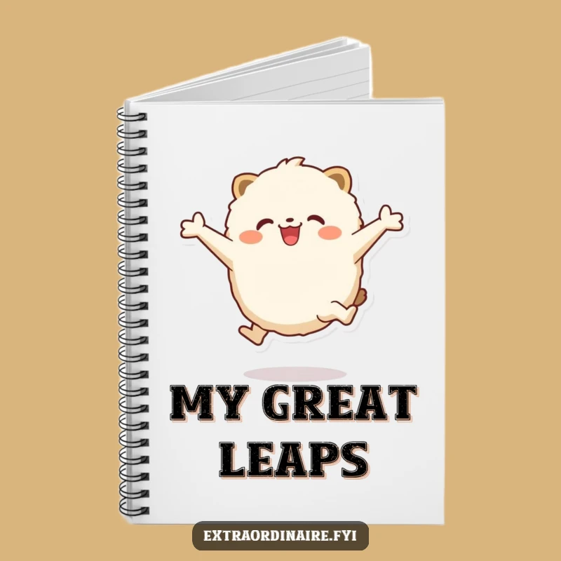 Funny Leaping Animal Notebook: Jot Down Ideas with Joy Funny Gift