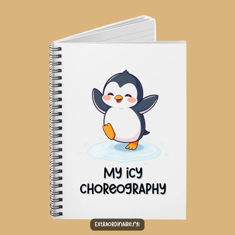 Funny Penguin Dance Notebook: Jot Down Jokes with Hilarious Moves