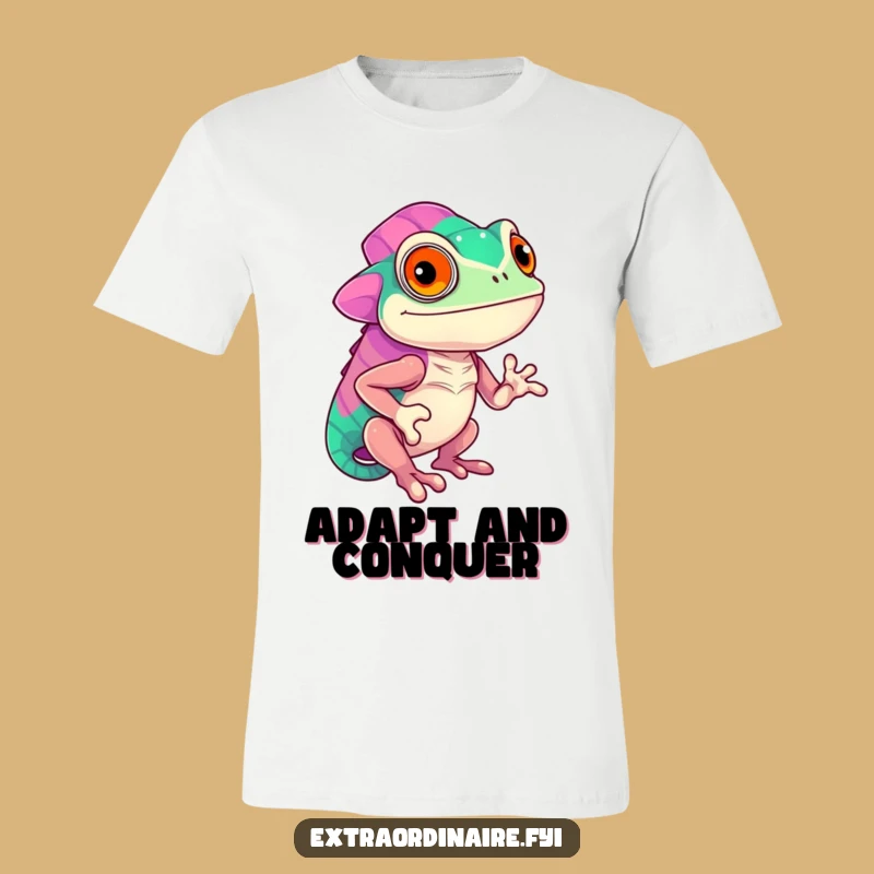 Funny Chameleon Color T-Shirt - Wear Your Confidence with Pride