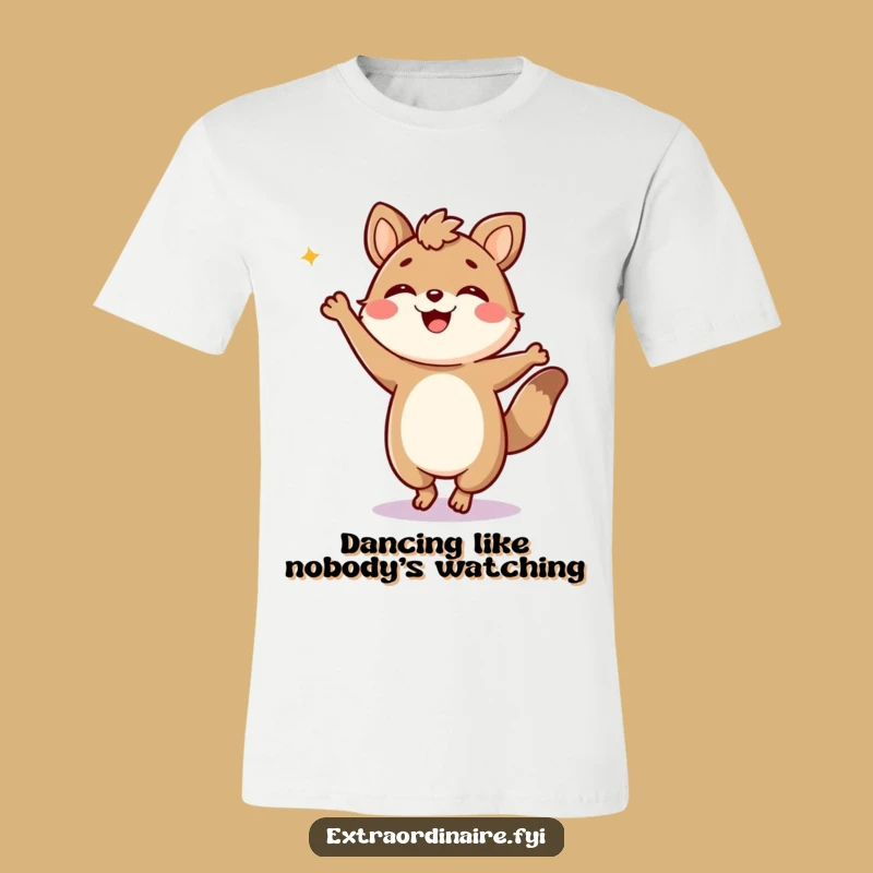 Funny Dancing Animal T-Shirt: Groove to the Beat Funny Gift