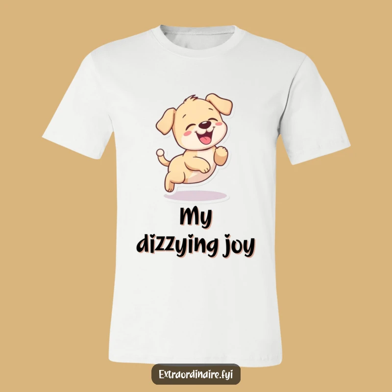 Funny Puppy Giggling T-Shirt - Embrace Your Inner Joy