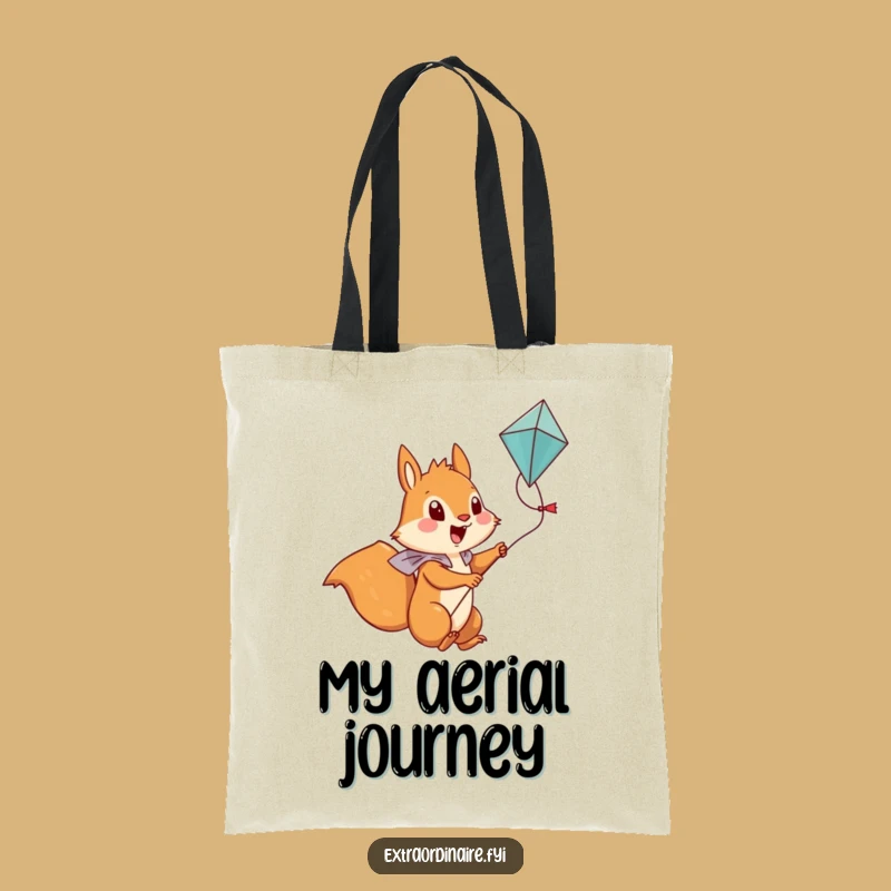 Funny Squirrel Tote Bag: Carry Your Adventures - A Hilarious Gift